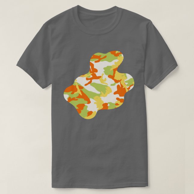 Camiseta Patrón de pintura del patrón de árbol de levas de  (Diseño del anverso)