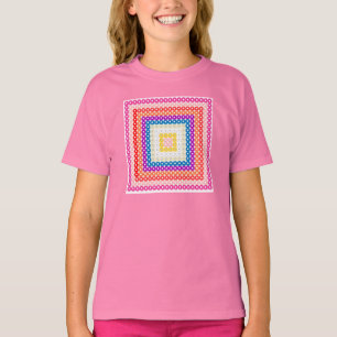 Camiseta Patrón de princesas #105 - niños de impresora