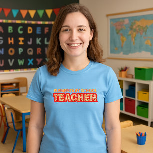 Camiseta Patrón de profesores de escuela primaria