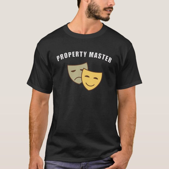Camiseta Patrón de propiedades Prop Master 2 (Anverso)