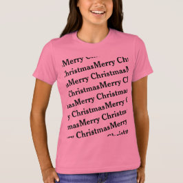 Camiseta Patrón de repetición de navidad
