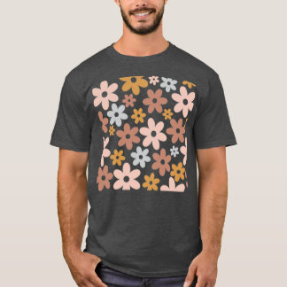 Camiseta patrón de resorte floral