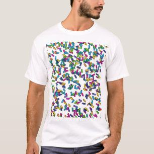 Camiseta Patrón de rociadores dispersos
