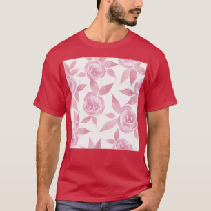 Camiseta Patrón de Rosas de Victoria Rosa