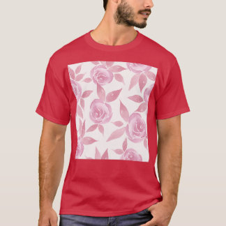 Camiseta Patrón de Rosas de Victoria Rosa