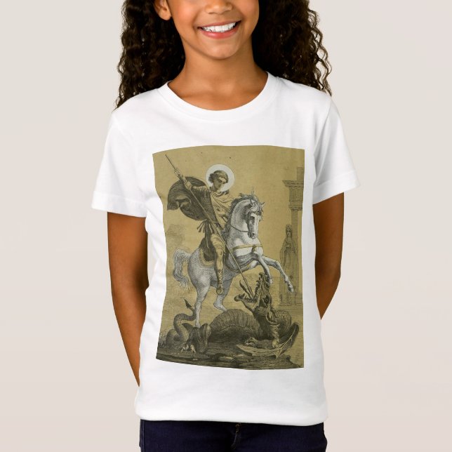 Camiseta Patrón de San Jorge de Inglaterra (Anverso)