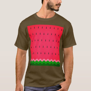 Camiseta Patrón de sandía Alimento de frutas de verano