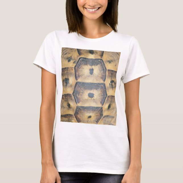 Camiseta Patrón de shell de tortuga (Anverso)