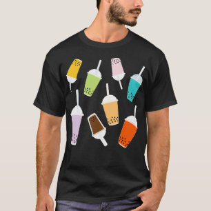 CAMISETA PATRÓN DE TÉ DE BURBUJA 7