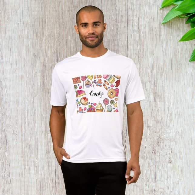 Camiseta Patrón de tratamientos dulces para golosinas y pos (Subido por el creador)