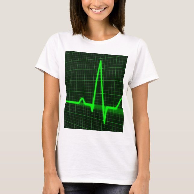Camiseta Patrón de traza de pulso (Anverso)