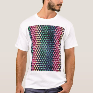Camiseta Patrón de triángulo de vintage geométrico sin sold