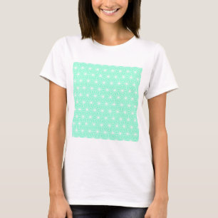 Camiseta Patrón de triángulos de estilo Art Deco geométrico