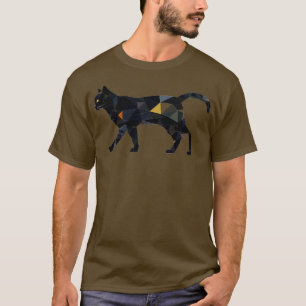 Camiseta Patrón de triángulos poligonales geométricos Regal
