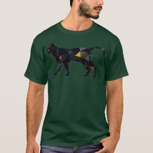 Camiseta Patrón de triángulos poligonales geométricos Regal