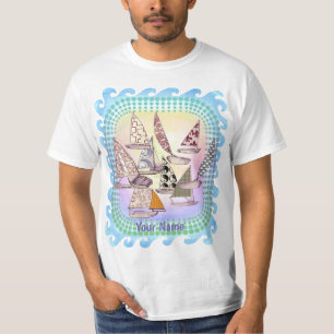 Camiseta Patrón de veleros