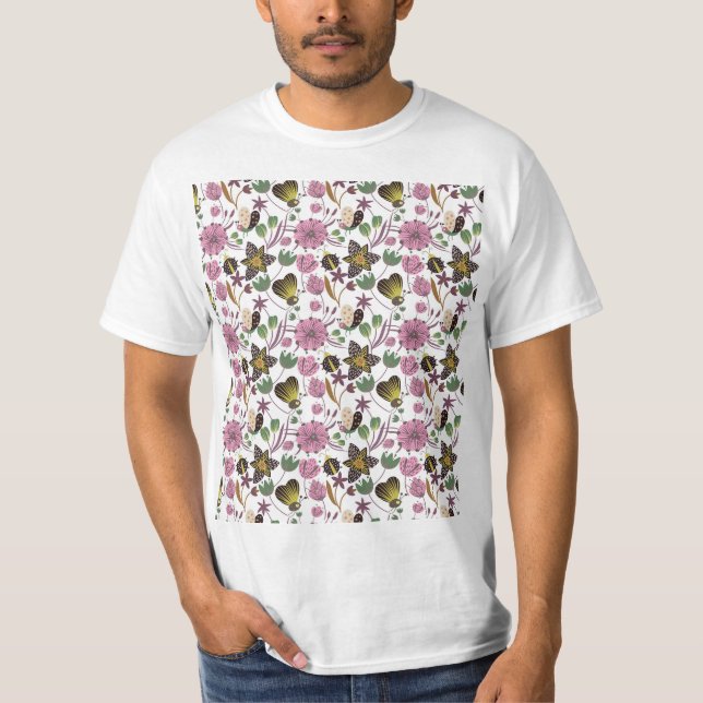 Camiseta Patrón de verano (Anverso)