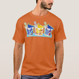 Camiseta Patrón de yogur 1
