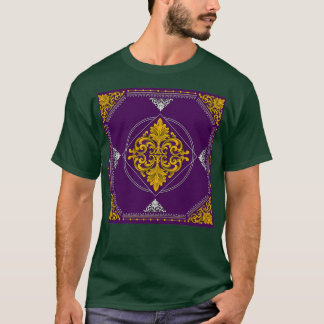 Camiseta Patrón decorativo arroco acarasí 4