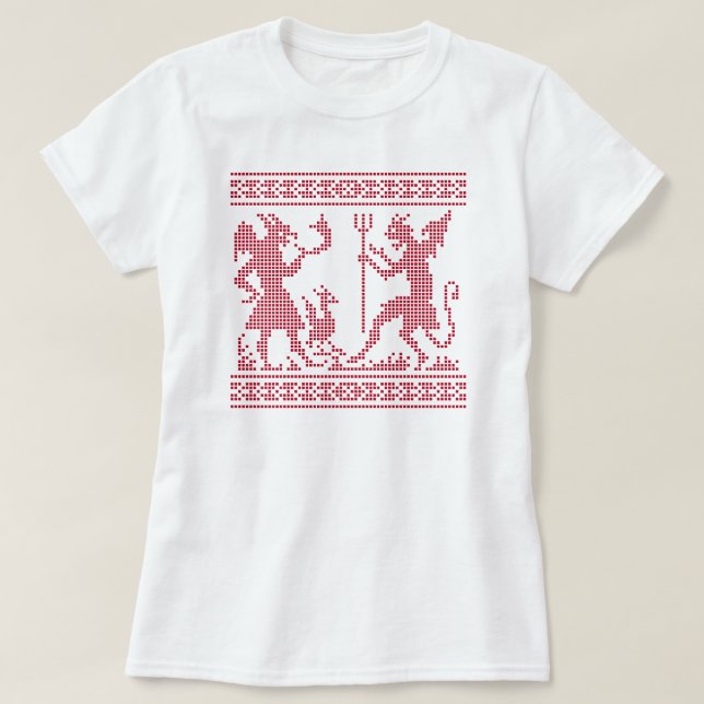 Camiseta Patrón del diablo (Diseño del anverso)