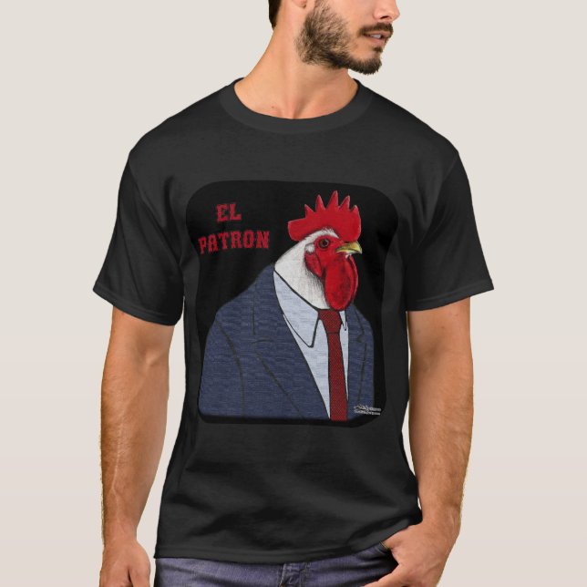 Camiseta Patrón del EL Gallo (Anverso)
