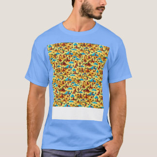 Camiseta Patrón desierto desierto desierto desierto Desiert