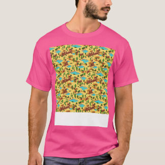 Camiseta Patrón desierto desierto desierto desierto Desiert