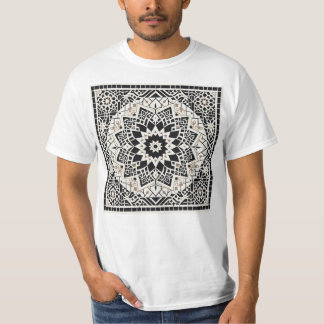 Camiseta Patrón elegante de mosaico islámico: Obra maestra