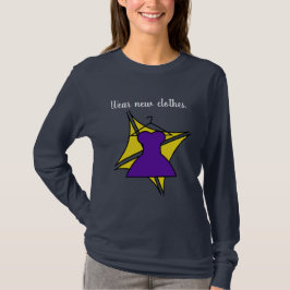 Camiseta Patrón estético moderno / Arte para ropa