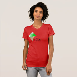 Camiseta Patrón estético moderno / obra de arte para ropa