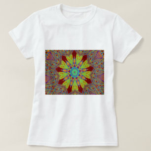 Camiseta Patrón étnico asiático-africano