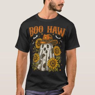 Camiseta Patrón fantasma de boo Haw Cow Spot