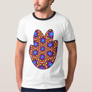 Camiseta Patrón floral abstracto elegante
