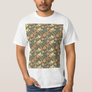 Camiseta Patrón floral de bonito