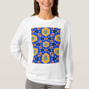 Camiseta Patrón floral estético