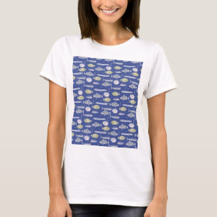 Camiseta Patrón floral único