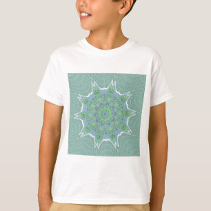 Camiseta Patrón floral verde de Guay