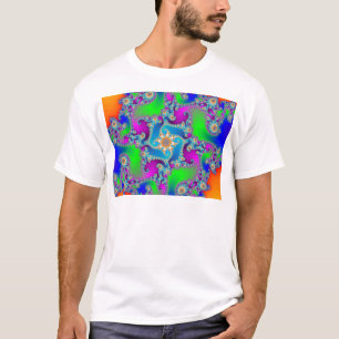 Camiseta Patrón fractal complejo: