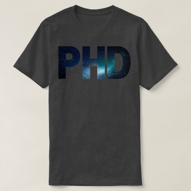 Camiseta Patrón galaxia Graduación PhD Merch Regalo por Org (Diseño del anverso)
