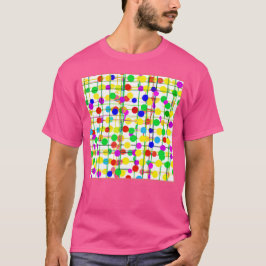Camiseta Patrón geométrico aleatorio