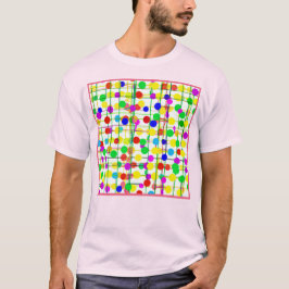 Camiseta Patrón geométrico aleatorio