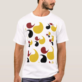 Camiseta Patrón geométrico elegante con un toque moderno