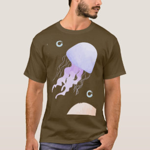Camiseta Patrón inmaculado de acuarela colorida