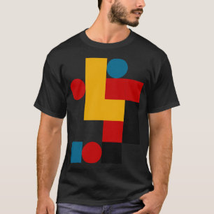 Camiseta Patrón inspirado en Bauhaus 2