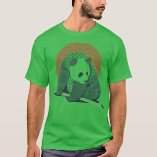 Camiseta Patrón japonés tatuado panda de Tobe Fonseca
