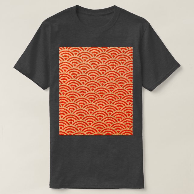 Camiseta Patrón japonés tradicional (Diseño del anverso)