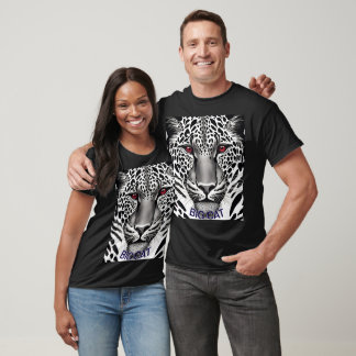 Camiseta Patrón Leopard Hombres salvajes