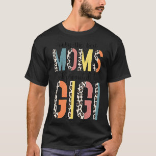 Camiseta Patrón Leopard Sólo Las Mejores Mamás Que Se Promo