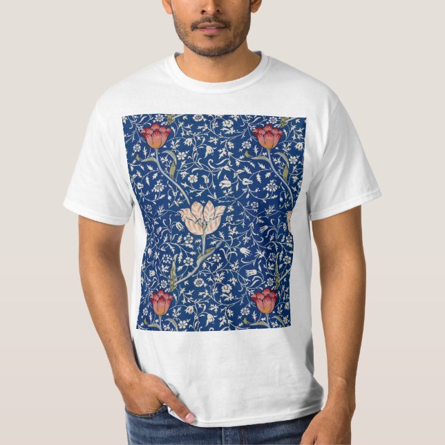 Camiseta Patrón Medway de William Morris (Anverso)