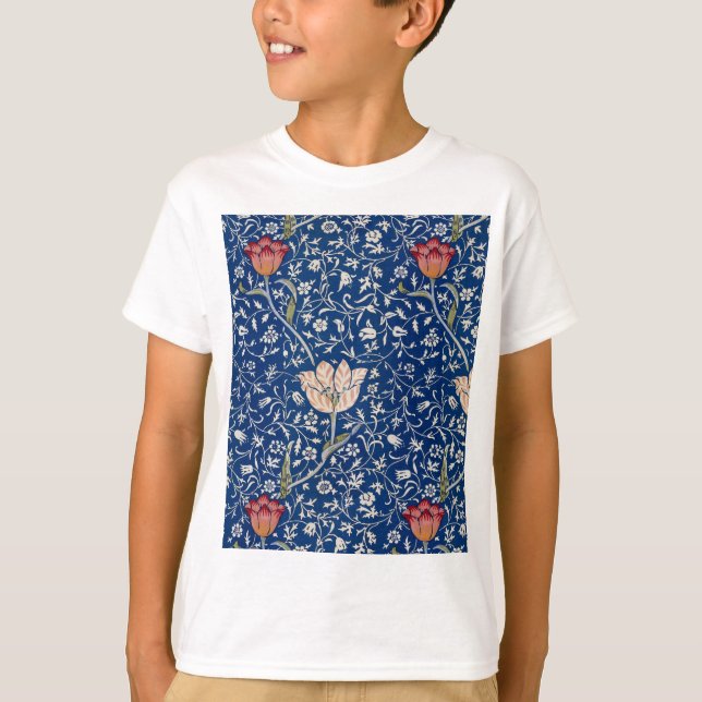 Camiseta Patrón Medway de William Morris (Anverso)